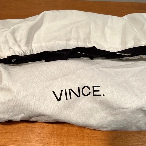 Vince Signature Leather Tote Bag NWOT